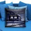 dr who tardis box harry potter quotes Square Pillow case
