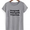 drogon and rhaegal and viserion T shirt