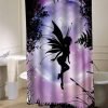fairi moon shower curtain customized design for home decor