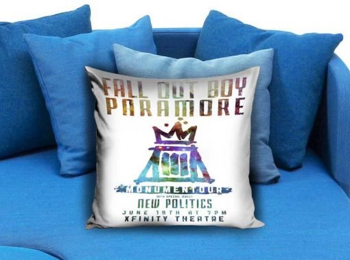 Fall out boy paramore Pillow Case