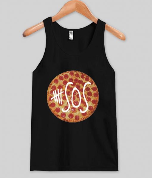 five second of summer pizza Tank top