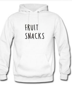 fruit snacks hoodie