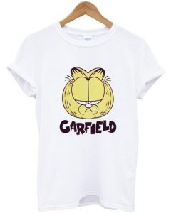 garfield  face tshirt