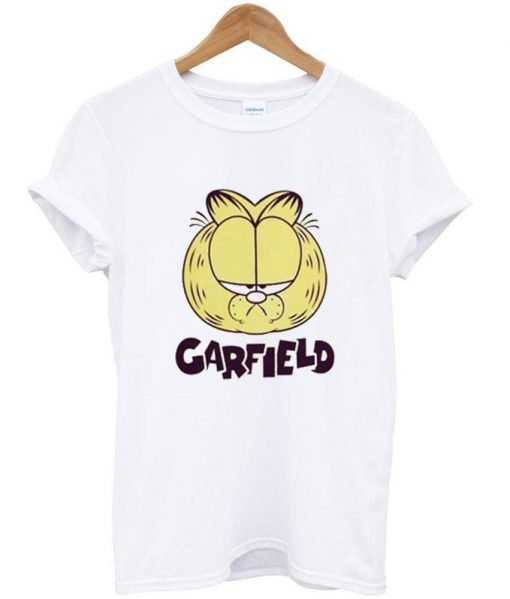 garfield  face tshirt
