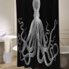 giant octopus shower curtain customized design for home decor