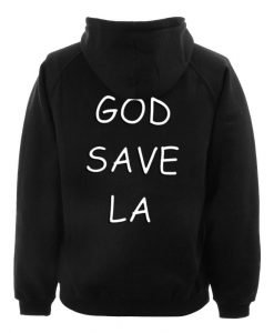 god save back hoodie