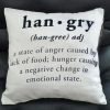 hangry Pillow case