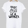 harry style is a wankers tshirt