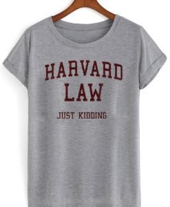 harvard law tshirt