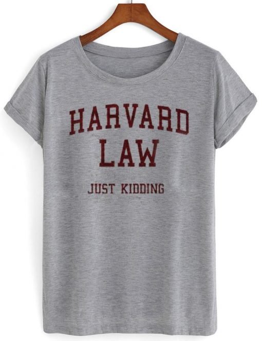 harvard law tshirt