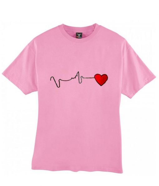 heartbeat T shirt