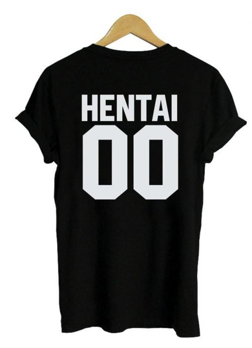 hentai 00 shirt back