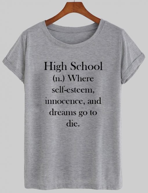 high school tshirt