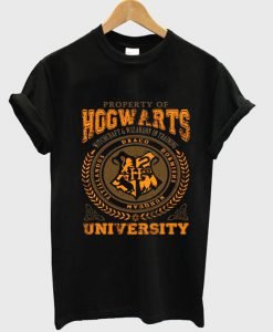 hogwarts university tshirt
