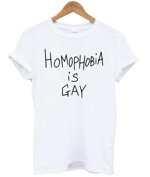 homophobia is gay shirt