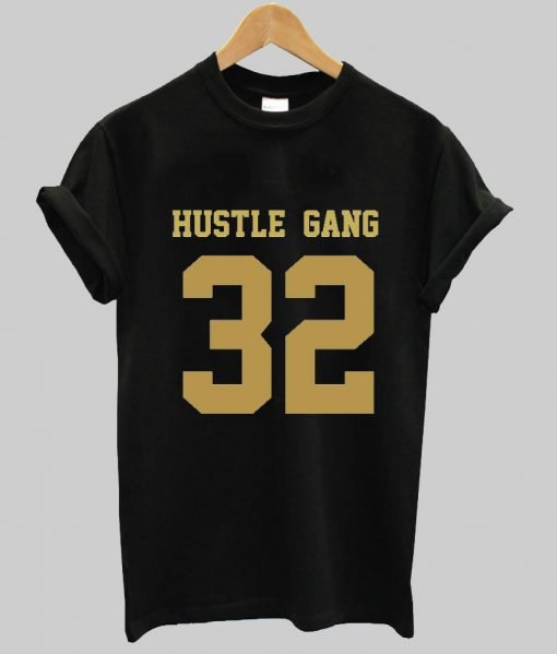 hustle gang T shirt