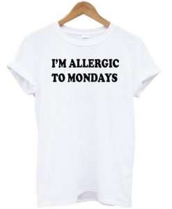 i'm allergic tshirt