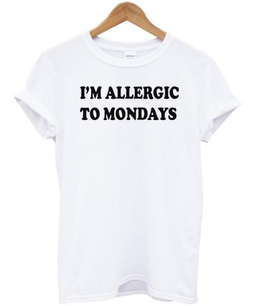 i'm allergic tshirt