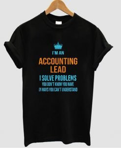 i'man accounting tshirt