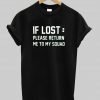 if lost tshirt