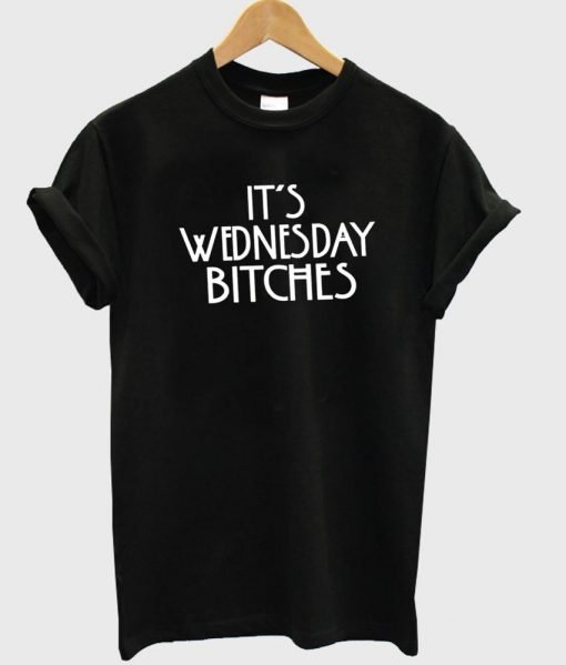 it's wednesday tshirt