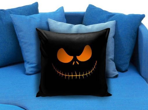 jack skellingtone scary face Nightmare beFore Christmas Pillow case