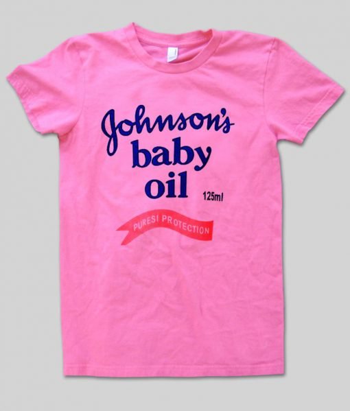 johnson baby oil T shirt