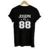 joseph 88 T Shirt Back