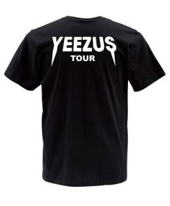 kaos yeezus tour back T shirt