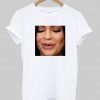 kylie jenner face tshirt