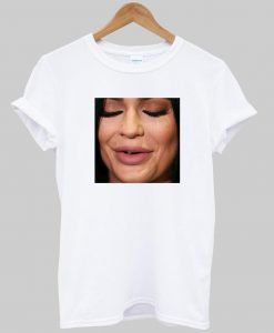 kylie jenner face tshirt