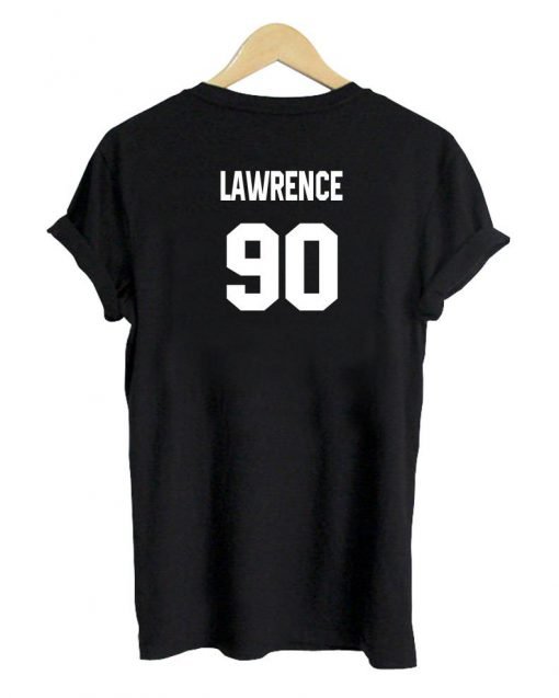 lawrence 90 T shirt back