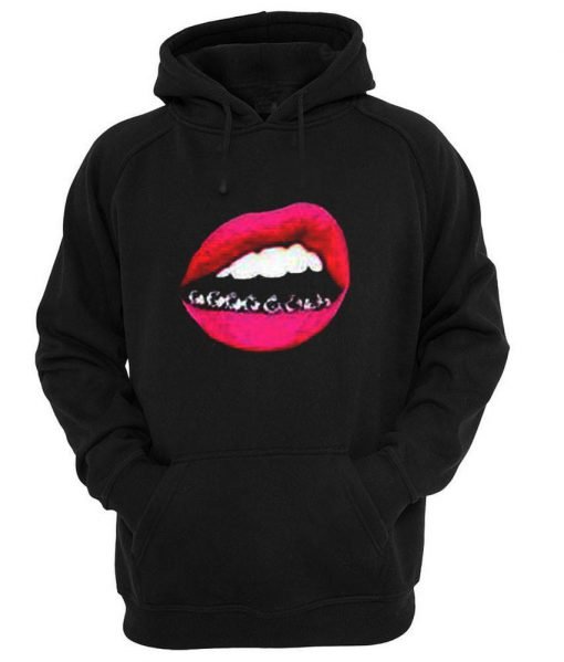 lips hoodie