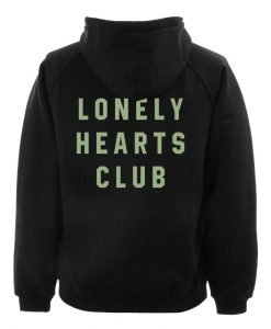 lonely hearts back hoodie