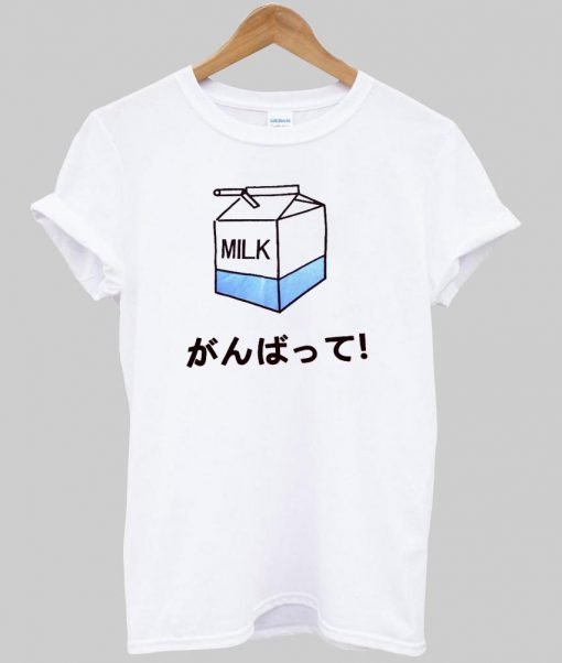 milk T shirt