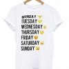 days and a week shirt