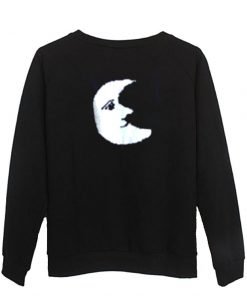 moon sweatshirt back