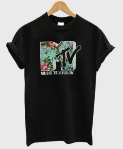 mtv flower shirt
