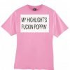 my highlight tshirt