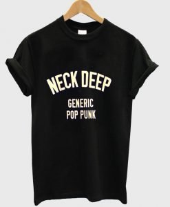 neck deep tshirt