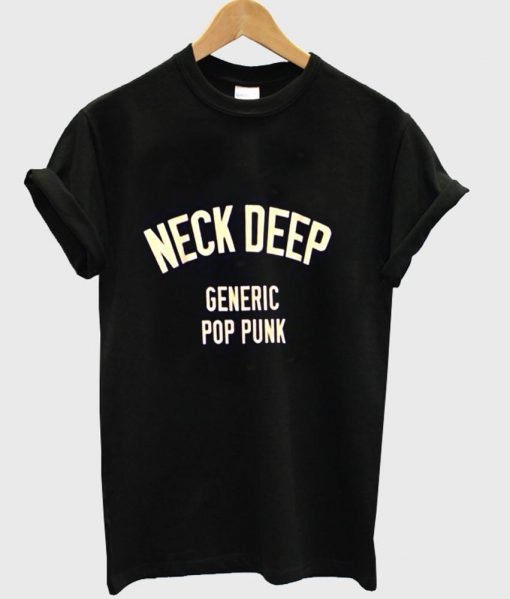 neck deep tshirt
