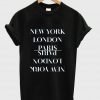 new york city tshirt