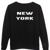 new york sweatshirt BACK