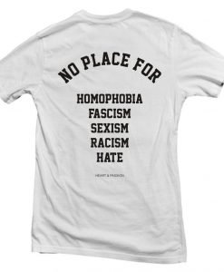no place for T shirt BACK