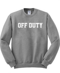 off duty sweatshirt