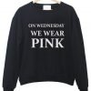 on wednesday sweatshirt