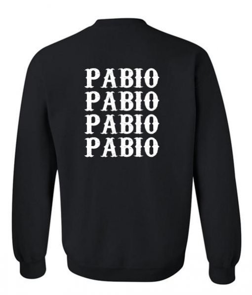 pabio sweatshirt back