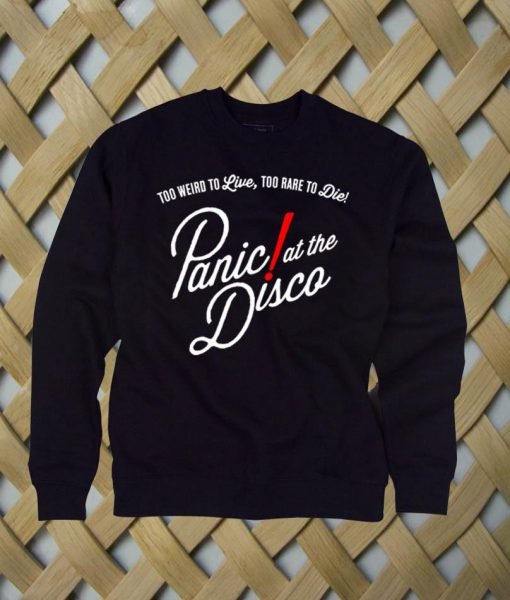 Panic at The Disco to Live Red of Sweatshirt