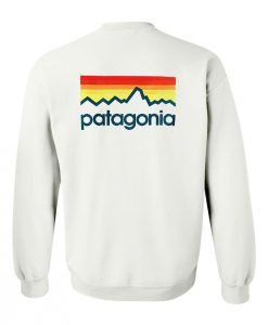patagonia sweatshirt BACK