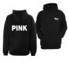 pink hoodie two side